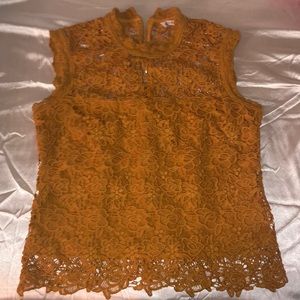 Nanette by Nanette Lepore Sleeveless Lace Top